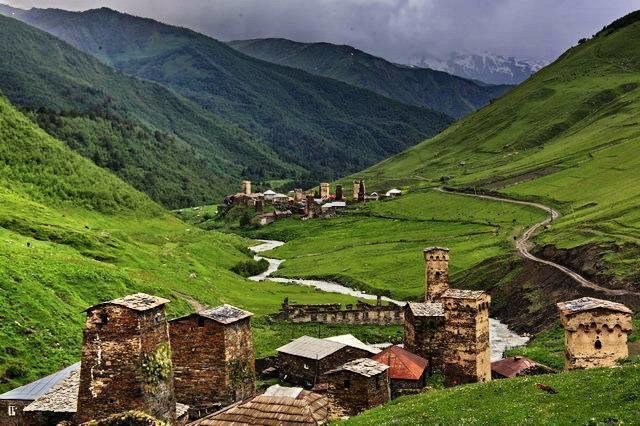 Ushguli Hotel Riho Exteriér fotografie