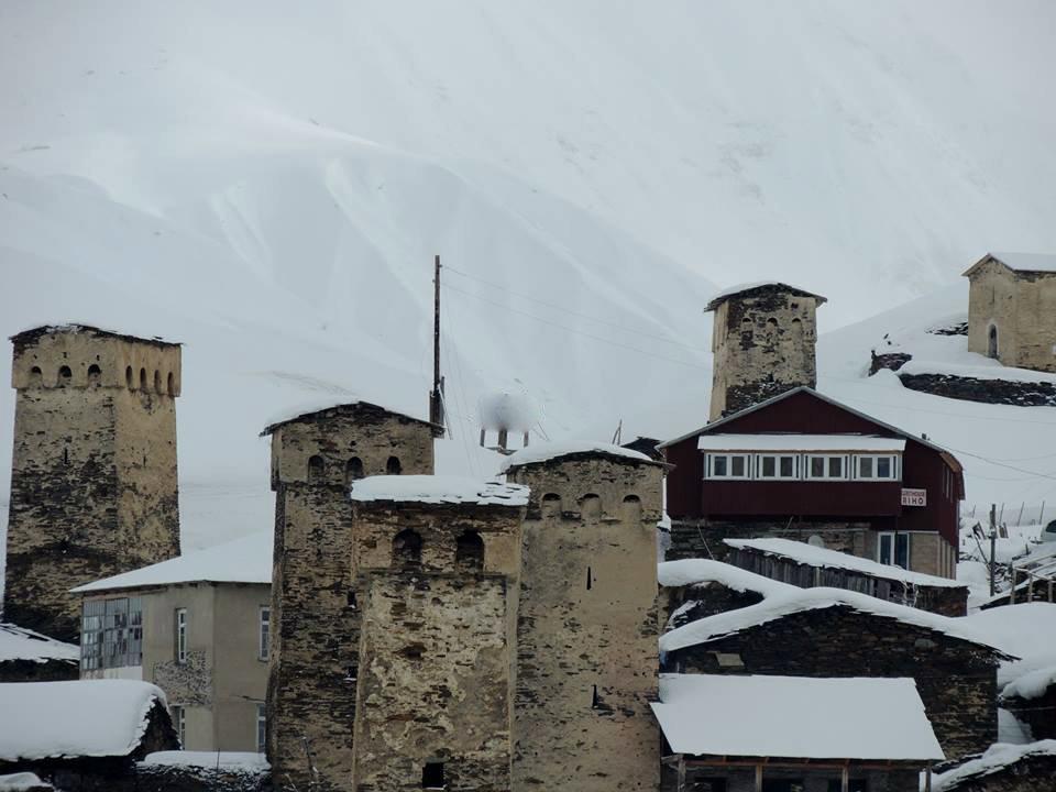 Ushguli Hotel Riho Exteriér fotografie